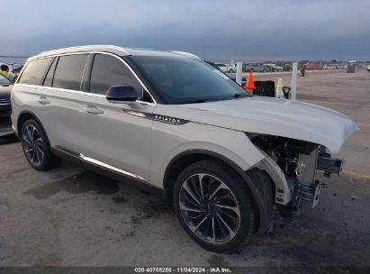 2020 LINCOLN AVIATOR RESERVE Tan  Gasoline 5LM5J7XC3LGL15391 photo #1