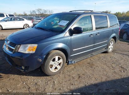 2008 DODGE GRAND CARAVAN SXT Blue  Gasoline 2D8HN54P68R112670 photo #3