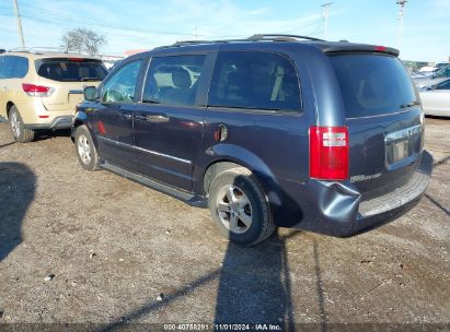 2008 DODGE GRAND CARAVAN SXT Blue  Gasoline 2D8HN54P68R112670 photo #4