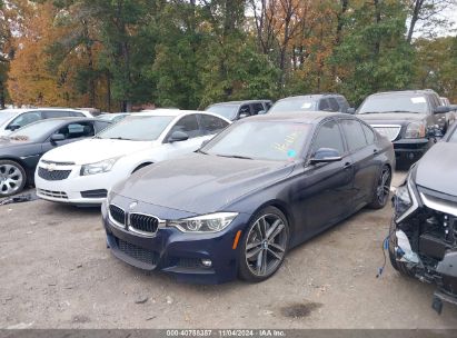 2018 BMW 340I Blue  Gasoline WBA8B3G55JNV00737 photo #3