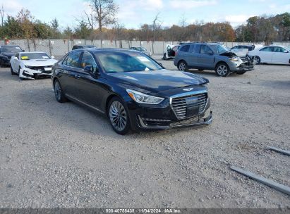 2017 GENESIS G90 3.3T PREMIUM Black  Gasoline KMHG34JA3HU033322 photo #1