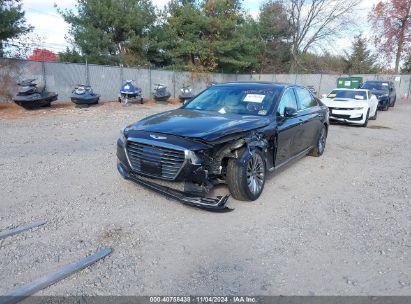 2017 GENESIS G90 3.3T PREMIUM Black  Gasoline KMHG34JA3HU033322 photo #3