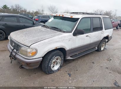 1997 MERCURY MOUNTAINEER White  Gasoline 4M2DU55P8VUJ56743 photo #3