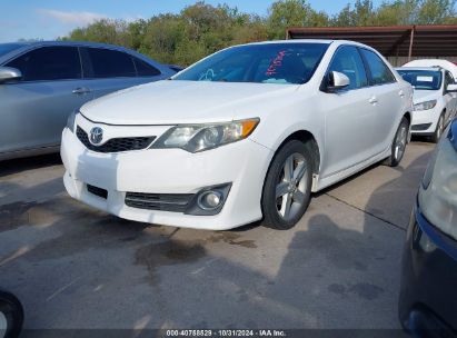 2012 TOYOTA CAMRY SE White  Gasoline 4T1BF1FK7CU115693 photo #3