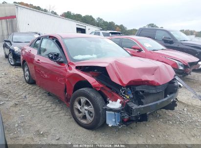 2022 HYUNDAI ELANTRA SE Red  Gasoline KMHLL4AG3NU357255 photo #1