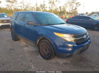 2013 FORD UTILITY POLICE INTERCEPTOR Blue  Gasoline 1FM5K8AR9DGA38573 photo #1