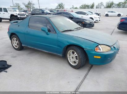 1995 HONDA CIVIC DEL SOL S Green  Gasoline JHMEG1146SS005363 photo #1