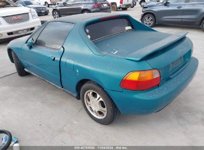 1995 HONDA CIVIC DEL SOL S Green  Gasoline JHMEG1146SS005363 photo #4