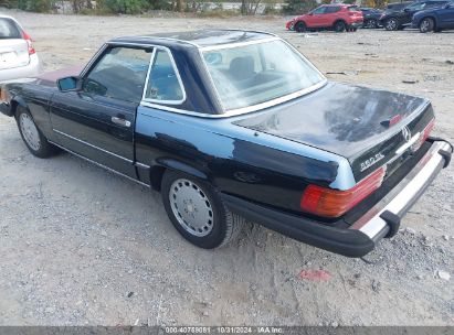 1988 MERCEDES-BENZ 560 SL Black  Gasoline WDBBA48D7JA080119 photo #4