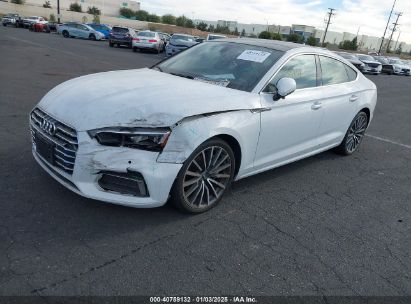 2018 AUDI A5 2.0T PREMIUM White  Gasoline WAUBNCF58JA093745 photo #3