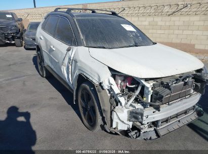 2020 TOYOTA RAV4 HYBRID XSE White  Hybrid JTMEWRFV3LD532514 photo #1