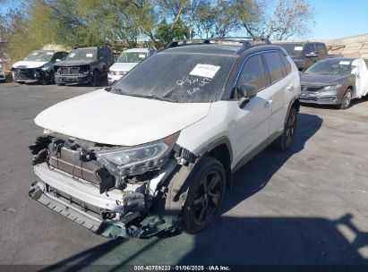 2020 TOYOTA RAV4 HYBRID XSE White  Hybrid JTMEWRFV3LD532514 photo #3