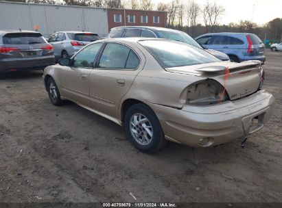 2004 PONTIAC GRAND AM SE1 Gold  Gasoline 1G2NF52E84M688326 photo #4