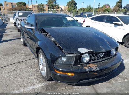 2006 FORD MUSTANG GT Black  Gasoline 1ZVHT82H765210647 photo #1