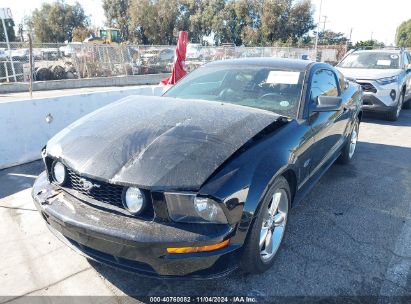 2006 FORD MUSTANG GT Black  Gasoline 1ZVHT82H765210647 photo #3