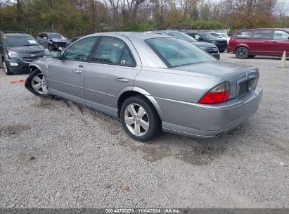 2006 LINCOLN LS V8 Silver  Gasoline 1LNFM87A56Y616696 photo #4