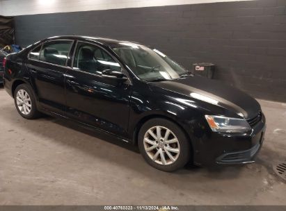 2011 VOLKSWAGEN JETTA 2.5L SE Black  Gasoline 3VWDZ7AJ4BM038643 photo #1