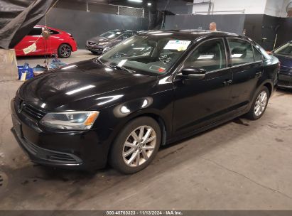 2011 VOLKSWAGEN JETTA 2.5L SE Black  Gasoline 3VWDZ7AJ4BM038643 photo #3