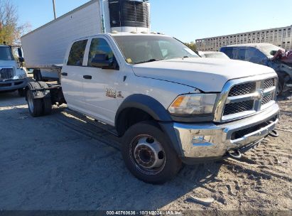 2017 RAM 5500 CHASSIS TRADESMAN/SLT/LARAMIE White  Diesel 3C7WRNFL9HG686645 photo #1