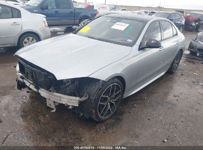 2023 MERCEDES-BENZ C 300 SEDAN Silver  Gasoline W1KAF4GB3PR147295 photo #3