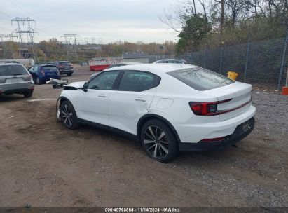 2022 POLESTAR 2 LONG RANGE DUAL MOTOR White  Electric LPSED3KA8NL078784 photo #4