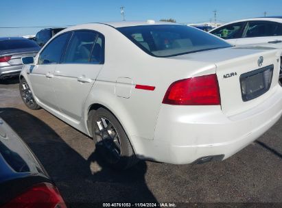 2005 ACURA TL White  Gasoline 19UUA65615A078241 photo #4