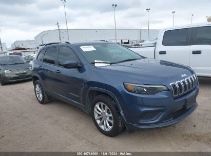 2020 JEEP CHEROKEE LATITUDE FWD Blue  Gasoline 1C4PJLCB5LD541908 photo #1