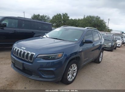 2020 JEEP CHEROKEE LATITUDE FWD Blue  Gasoline 1C4PJLCB5LD541908 photo #3