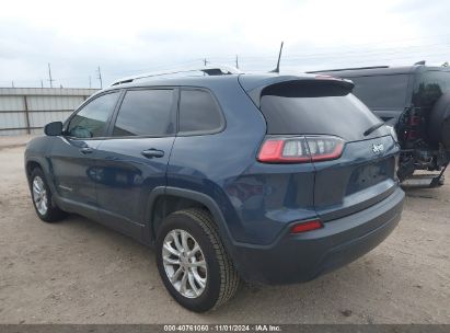 2020 JEEP CHEROKEE LATITUDE FWD Blue  Gasoline 1C4PJLCB5LD541908 photo #4