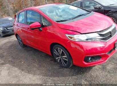 2018 HONDA FIT EX Red  Gasoline 3HGGK5H85JM711189 photo #1