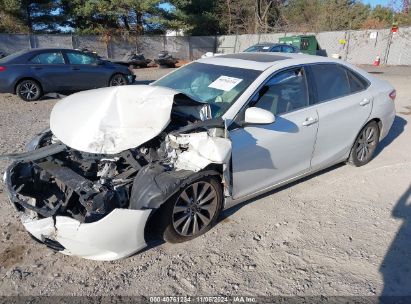 2015 TOYOTA CAMRY XLE White  Gasoline 4T1BF1FK8FU956572 photo #3