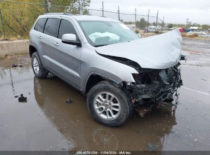 2019 JEEP GRAND CHEROKEE LAREDO E 4X4 Silver  Flexible Fuel 1C4RJFAG1KC719715 photo #1