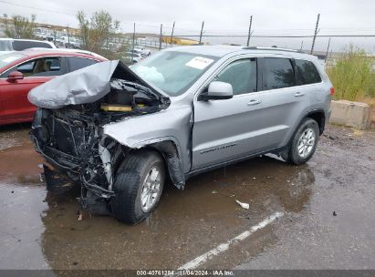 2019 JEEP GRAND CHEROKEE LAREDO E 4X4 Silver  Flexible Fuel 1C4RJFAG1KC719715 photo #3