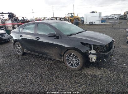 2023 KIA FORTE GT-LINE Black  Gasoline 3KPF54AD3PE577837 photo #1