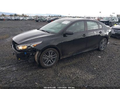 2023 KIA FORTE GT-LINE Black  Gasoline 3KPF54AD3PE577837 photo #3