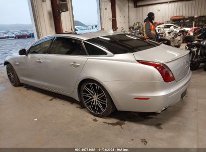 2013 JAGUAR XJ XJL PORTFOLIO Silver  Gasoline SAJWJ2GD9D8V47675 photo #4