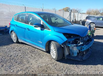 2015 FORD C-MAX HYBRID SEL Blue  Hybrid 1FADP5BU2FL108370 photo #1