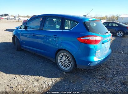 2015 FORD C-MAX HYBRID SEL Blue  Hybrid 1FADP5BU2FL108370 photo #4