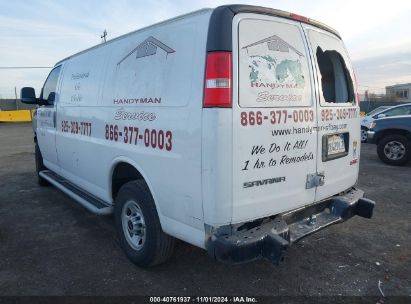 2017 GMC SAVANA 2500 WORK VAN White  Flexible Fuel 1GTW7AFF6H1905176 photo #4