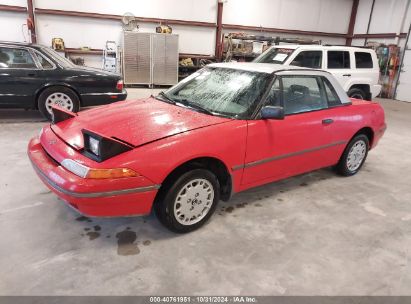 1991 MERCURY CAPRI Red  Gasoline 6MPCT01Z1M8622401 photo #3