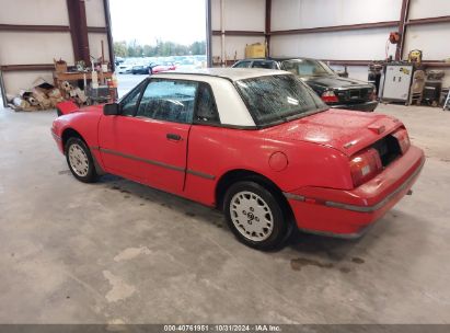 1991 MERCURY CAPRI Red  Gasoline 6MPCT01Z1M8622401 photo #4