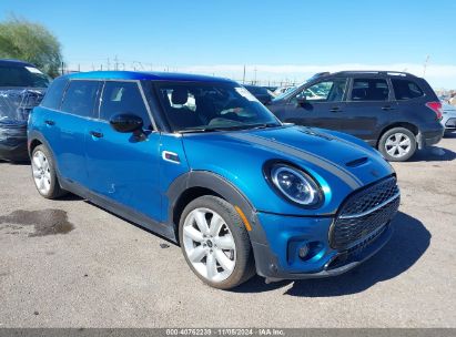 2024 MINI CLUBMAN COOPER S Blue  Gasoline WMWLV7C0XR2V67835 photo #1