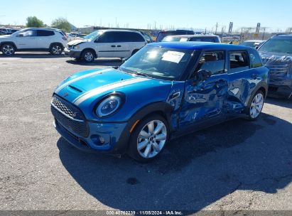 2024 MINI CLUBMAN COOPER S Blue  Gasoline WMWLV7C0XR2V67835 photo #3