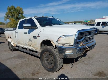 2018 RAM 2500 LONGHORN  4X4 6'4 BOX White  Diesel 3C6UR5GLXJG281961 photo #1