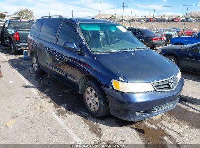 2003 HONDA ODYSSEY EX-L Dark Blue  Gasoline 5FNRL18933B026993 photo #1