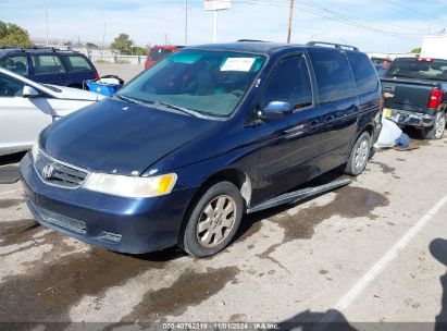 2003 HONDA ODYSSEY EX-L Dark Blue  Gasoline 5FNRL18933B026993 photo #3