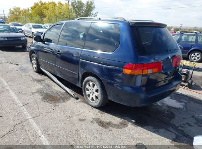 2003 HONDA ODYSSEY EX-L Dark Blue  Gasoline 5FNRL18933B026993 photo #4