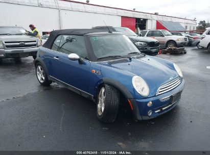 2007 MINI COOPER Blue  Gasoline WMWRF33557TF66212 photo #1