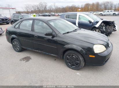 2005 SUZUKI FORENZA S Black  Gasoline KL5JD56Z75K104823 photo #1