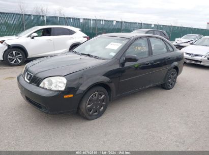 2005 SUZUKI FORENZA S Black  Gasoline KL5JD56Z75K104823 photo #3